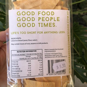 In Season - Perfectly Plain Crisp Breads 100g - Rosalie Gourmet Market