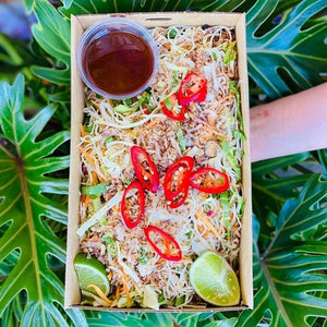 Christmas Thai Vegetarian Noodle Salad (V, GF, DF) - Rosalie Gourmet Market