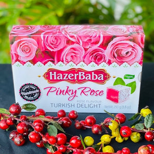 Hazer Baba - Pinky Rose Turkish Delight 250g - Rosalie Gourmet Market
