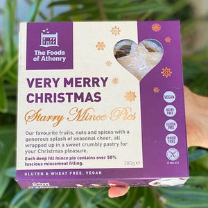 Starry Mince Pies (Vegan, DF, GF, Wheat Free) - Rosalie Gourmet Market