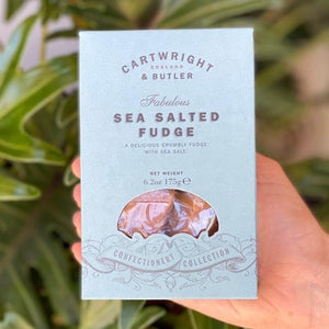 Sea Salted Fudge - Cartwright & Butler (Box) - Rosalie Gourmet Market