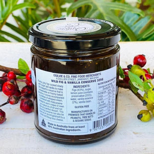 Wild Fig & Vanilla Conserve - Ogilvie & Co 325g - Rosalie Gourmet Market