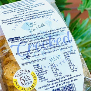 Crooked Creek Biscuits - Spiced Up Cheese Biscuits - 125g - Rosalie Gourmet Market
