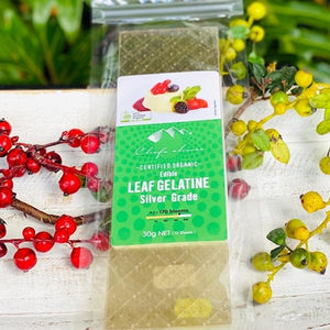 Edible Leaf Gelatine - Silver Grade 30g (Chef's Choice) - Rosalie Gourmet Market