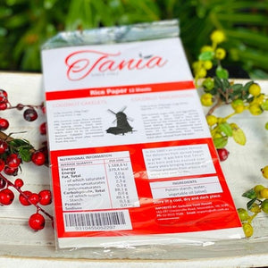 Tania Rice Paper - 12 sheets - Rosalie Gourmet Market