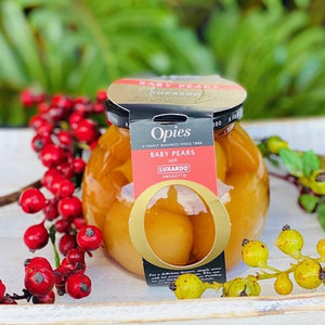 Opies Baby Pears with Luxardo Amaretto - Rosalie Gourmet Market