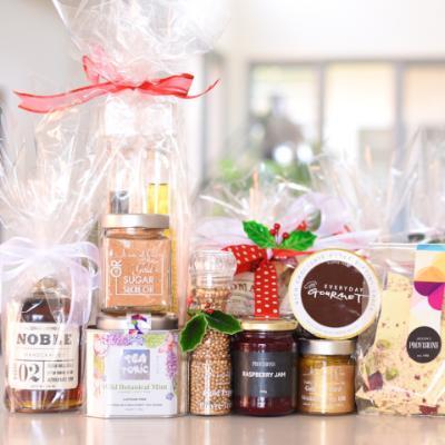 Hamper basket & gift wrapping - Rosalie Gourmet Market